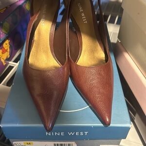 NINE WEST 6.5 SLINGBACK